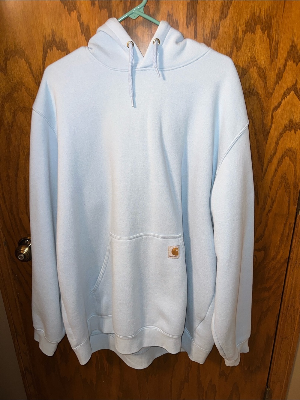 Carhartt Men’s Pale Blue Pullover Hoodie